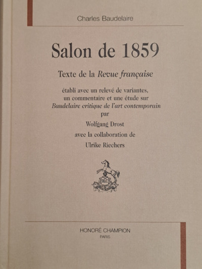 Picture of Salon de 1859 - texte de la "Revue française"