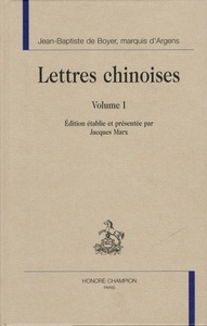 Picture of Lettres chinoises. 2 vol.