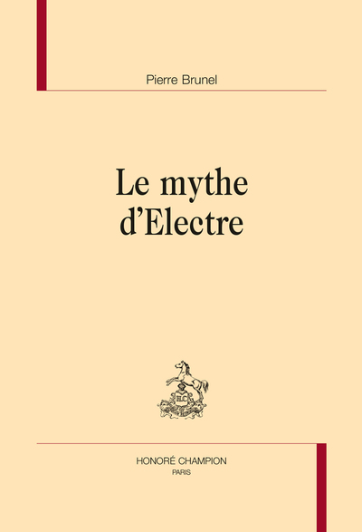 Image de LE MYTHE D' ÉLECTRE