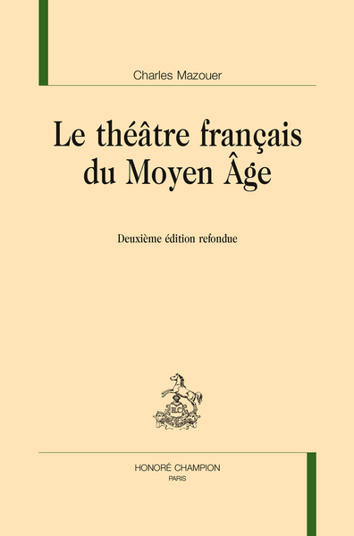 Image de Le théâtre français du Moyen âge