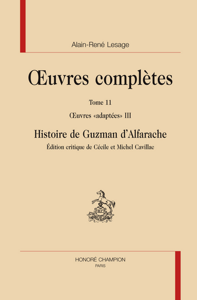 Image de Histoire de Guzman d'Alfarache