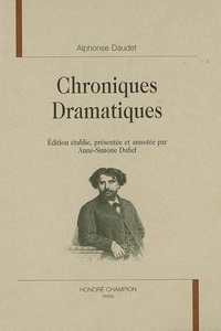 Image de Chroniques dramatiques