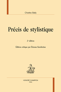Picture of Précis de stylistique