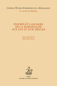 Image de Figures et langages de la marginalité aux XVIe et XVIIe siècles