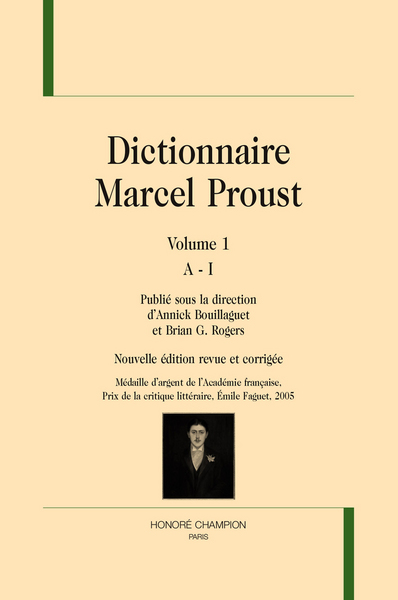 Picture of Dictionnaire Marcel Proust. 2 volumes.