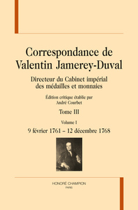 Image de CORRESPONDANCE T3 ET FIN : 9 FEVRIER 1761 - 20 JUILLET 1775