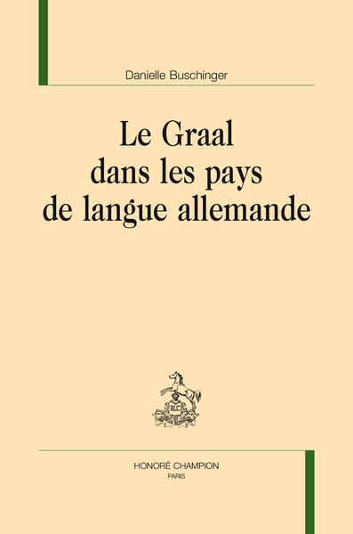Picture of Le Graal dans les pays de langue allemande
