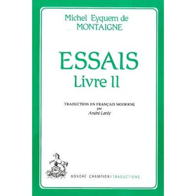 Picture of Essais. Livre II