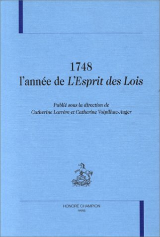 Image de 1748, l'année de L'esprit des lois