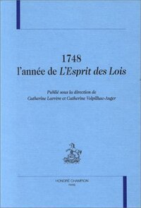 Image de 1748, l'année de L'esprit des lois