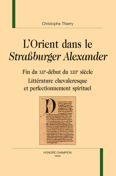 Image de L’Orient dans le Straßburger Alexander