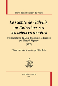 Picture of Le Comte de Gabalis ou Entretiens sur les sciences secrêtes