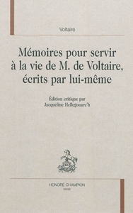 Image de Mémoires pour servir à la vie de M. de Voltaire, écrits par lui-même