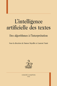 Image de L'intelligence artificielle des textes