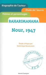 Picture of Nour, 1947. Raharimanana. Etude critique
