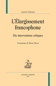 Picture of L’Élargissement francophone