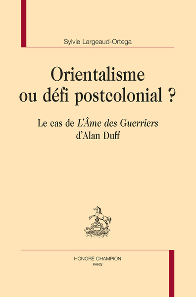 Picture of ORIENTALISME OU DÉFI POSTCOLONIAL ?