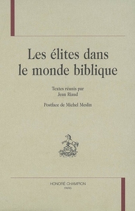 Picture of Les élites dans le monde biblique