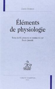 Image de Éléments de physiologie