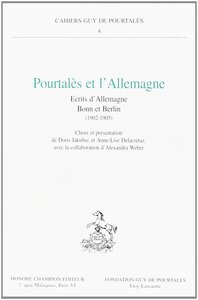 Picture of Pourtalès et l'Allemagne - écrits d'Allemagne