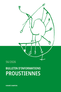 Picture of Bulletin d'informations proustiennes 56 - 2026