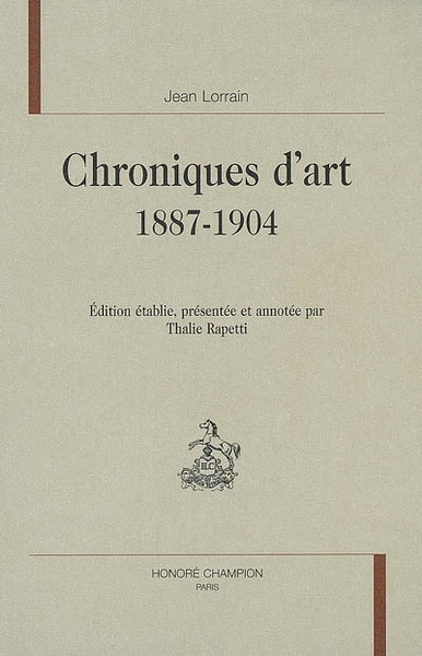 Picture of Chroniques d'art - 1887-1904