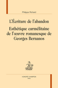 Image de L'écriture de l'abandon