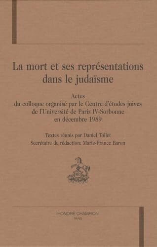Picture of La mort et ses représentations dans le judaïsme