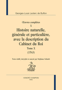 Picture of Histoire naturelle. Tome X (1763)
