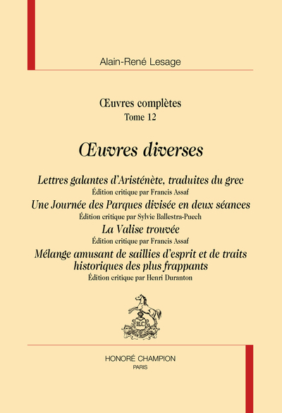 Image de Œuvres diverses