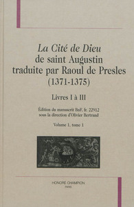 Picture of "La cité de Dieu" de saint Augustin traduite par Raoul de Presles - 1371-1375