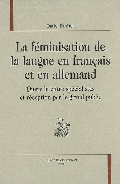Image de La féminisation de la langue en français et en allemand