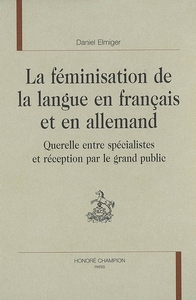 Image de La féminisation de la langue en français et en allemand