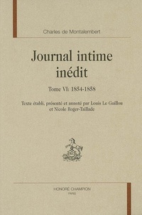 Image de Journal intime inédit T6 : 1854-1858