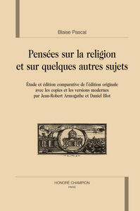 Picture of Pensées sur la religion et sur quelques autres sujets