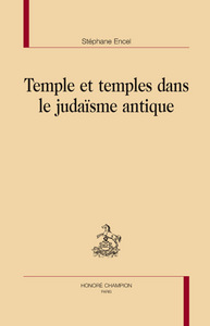 Picture of Temple et temples dans le judaïsme antique