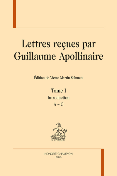 Image de Lettres reçues par Guillaume Apollinaire. 5 volumes