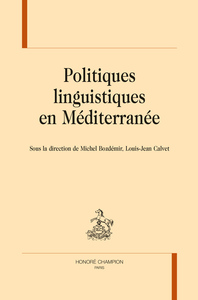 Picture of POLITIQUES LINGUISTIQUES EN MÉDITERRANÉE