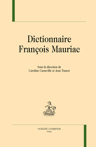 Picture of Dictionnaire François Mauriac