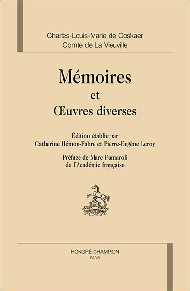 Image de Mémoires et œuvres diverses