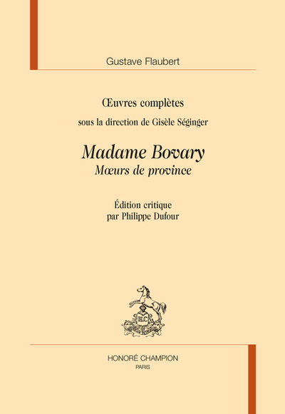 Picture of Madame Bovary - Mœurs de Province
