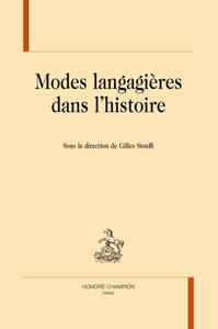 Picture of Modes langagières dans l'histoire