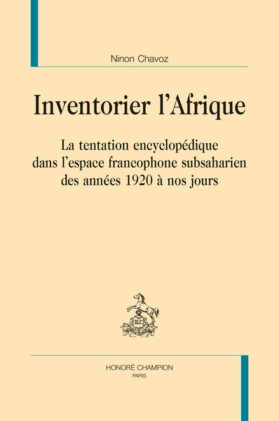 Image de INVENTORIER L'AFRIQUE