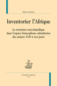 Image de INVENTORIER L'AFRIQUE
