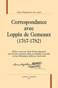 Image de Correspondance avec Loppin de Gemeaux (1767-1782)