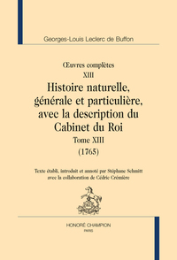 Image de ŒUVRES COMPLÈTES T13. HISTOIRE NATURELLE T13 (1765).