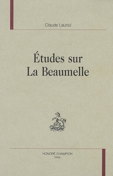 Picture of Études sur La Beaumelle