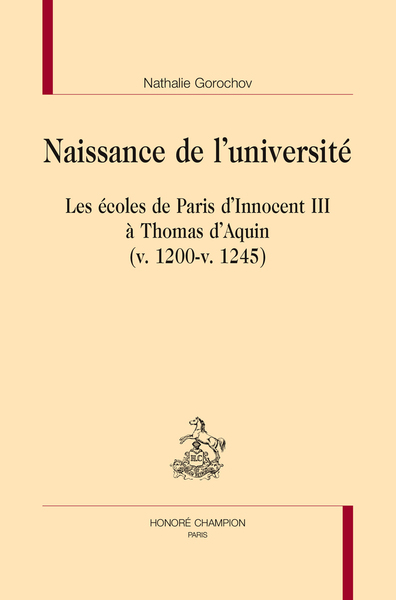 Picture of Naissance de l'université