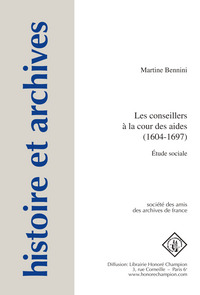 Image de LES CONSEILLERS A LA COUR DES AIDES (1604-1697).