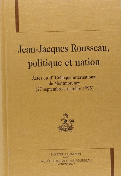 Image de Jean-Jacques Rousseau, politique et nation
